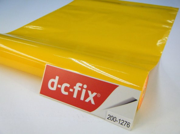 D-c-fix 200-1276 Düz Parlak Sarı Kendinden Yapışkanlı Folyo