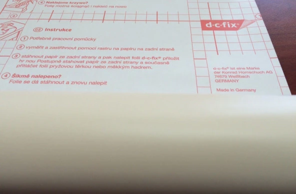 D-c-fix 346-2202 Mat Krem Kendinden Yapışkanlı Folyo - 12