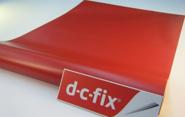 D-c-fix 346-0637 Kendinden Yapışkanlı Mat Kırmızı Folyo