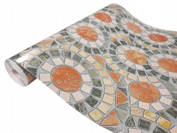 D-c-fix 346-0519 Çini Motif Yapışkanlı Folyo (45cm x 1mt) - Resim 3