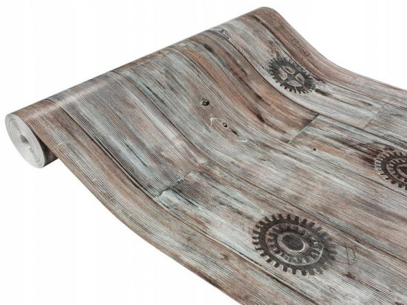 D-c-fix 546-3216 Eskitme Ahşap Model Yapışkanlı Folyo (45cm x 3mt) - 5