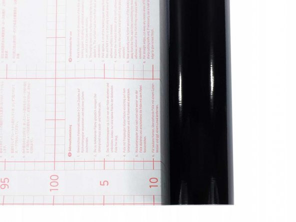 D-c-fix 546-1272 Parlak Düz Siyah Yapışkanlı Folyo (45cm x 3mt) - 4
