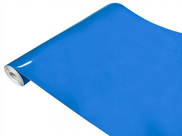 D-c-fix 446-2887 Parlak Mavi Kendinden Yapışkanlı Folyo (45cm x 2mt) - Resim 2