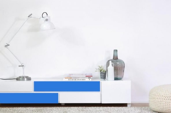 D-c-fix 446-2887 Parlak Mavi Kendinden Yapışkanlı Folyo (45cm x 2mt) - Resim 6