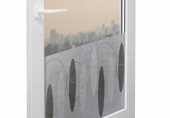 D-c-fix 334-0019 Modern Desenli Statik Cam Folyo (45cm x 1mt) - Resim 3