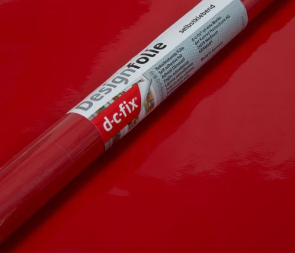 D-c-fix 346-0161 Parlak Koyu Kırmızı Kendinden Yapışkanlı Folyo - 2