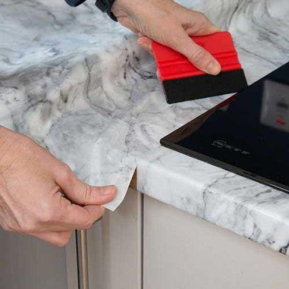 D-c-fix 346-0670 Kendinden Yapışkanlı Gri Mermer Desen Folyo - 5