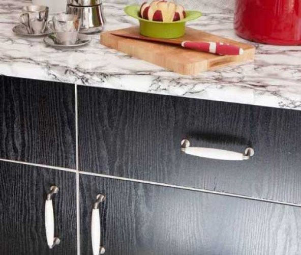 D-c-fix 346-5180 Kendinden Yapışkanlı Siyah Ahşap Desen Folyo - Resim 4