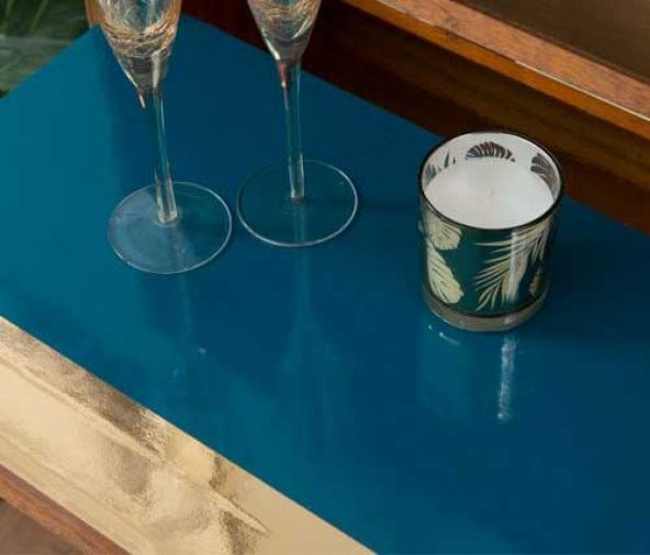 D-c-fix 200-3244 Parlak Petrol Mavi Kendinden Yapışkanlı Folyo - Resim 2