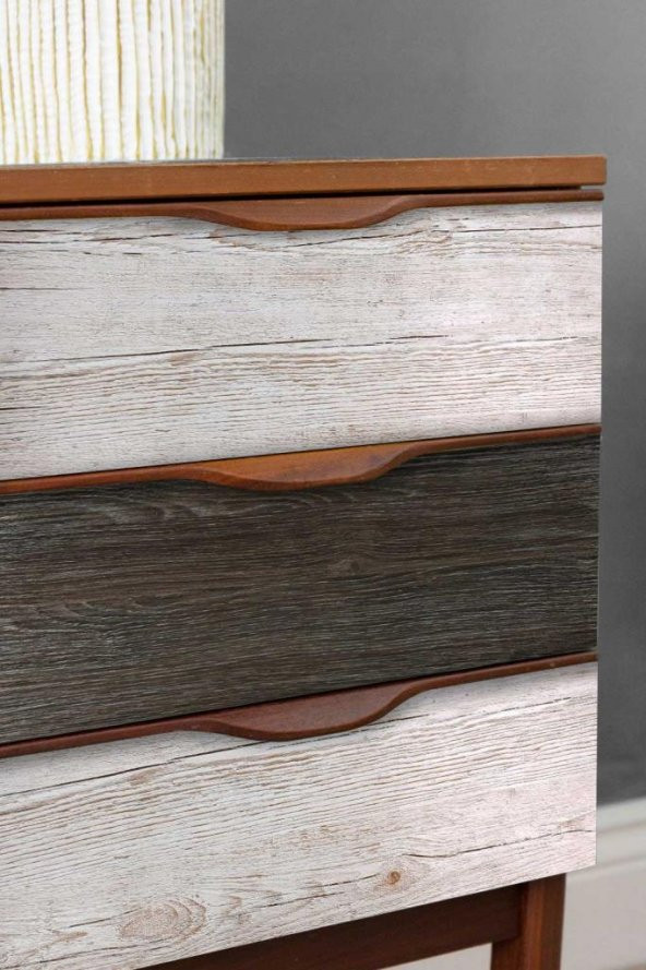 D-c-fix 546-8311 Rustik Ahşap Desen Yapışkanlı Folyo (67,5cm x 3mt) - 8