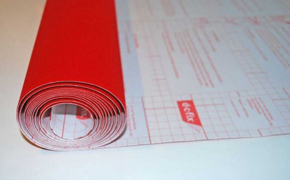 D-c-fix 348-0007 Kendinden Yapışkanlı Kırmızı Kadife Folyo - 7