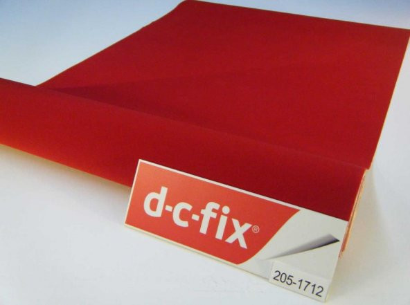 D-c-fix 348-0007 Kendinden Yapışkanlı Kırmızı Kadife Folyo - 10