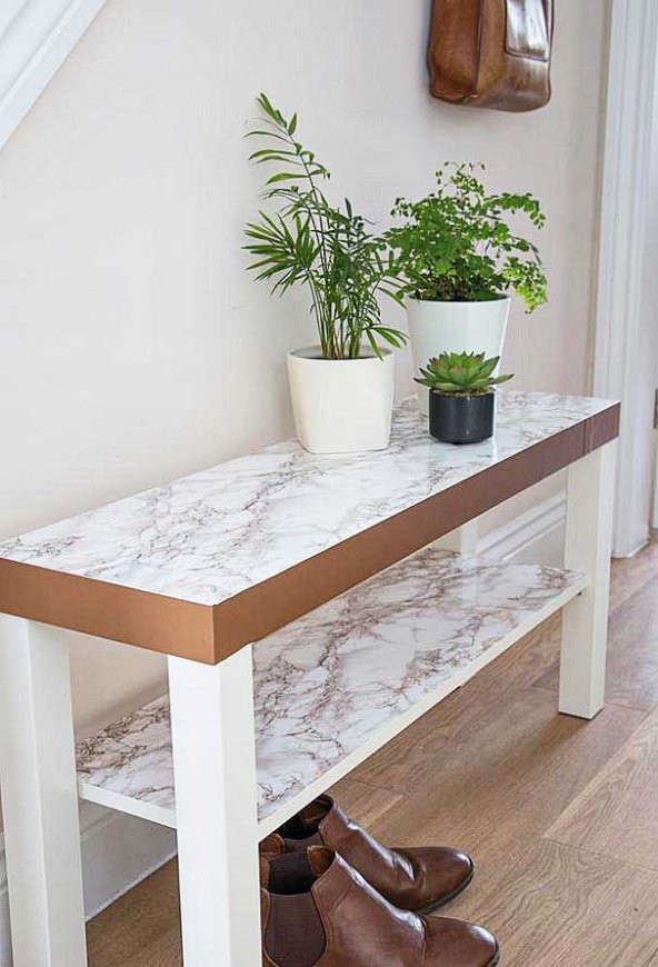 D-c-fix 546-2455 Mermer Desen Kendinden Yapışkanlı Folyo (45cm x 3mt) - Resim 5