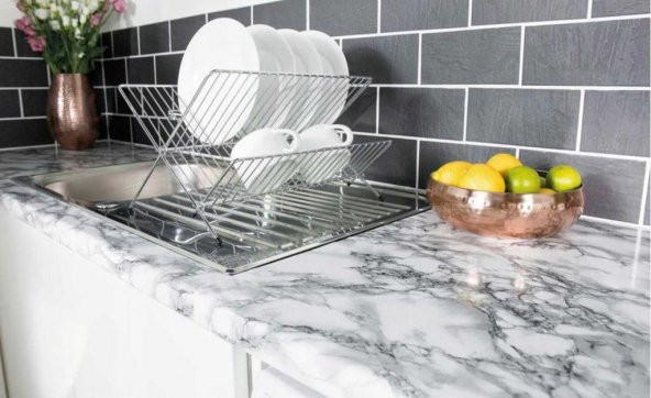 D-c-fix 546-2254 Mermer Desen Yapışkanlı Folyo (45cm x 3mt) - Resim 5