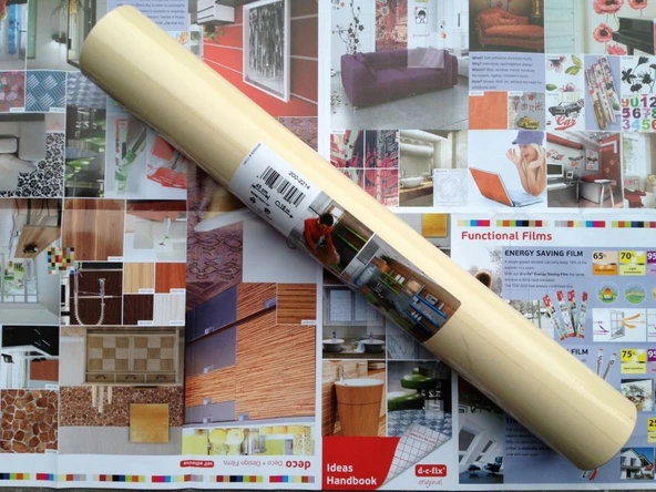 D-c-fix 346-2214 Parlak Krem Kendinden Yapışkanlı Folyo - 5