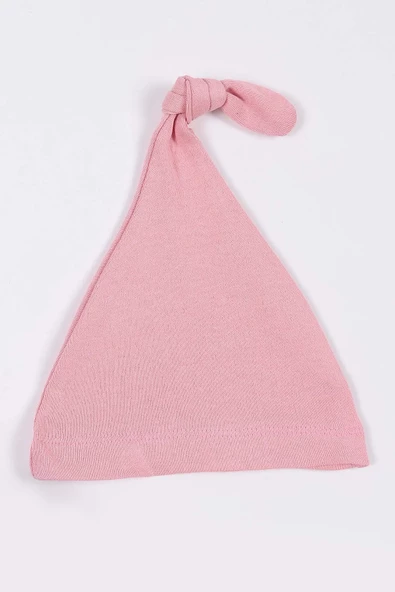 Müslin Tavşan Desenli Kız Bebek Hastane Çıkışı Bebek Kıyafetleri Yenidoğan Hastane Çıkış Seti 4'lü - 12