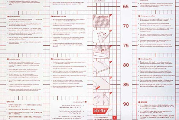 D-c-fix 346-0444 Mozaik Desen Kendinden Yapışkanlı Folyo - 5