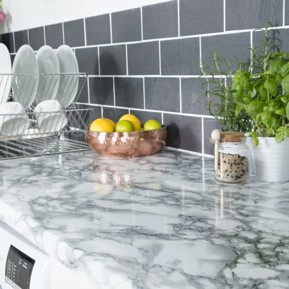 D-c-fix 346-0047 Mermer Desen Kendinden Yapışkanlı Folyo (45cm x 1 mt) - Resim 5