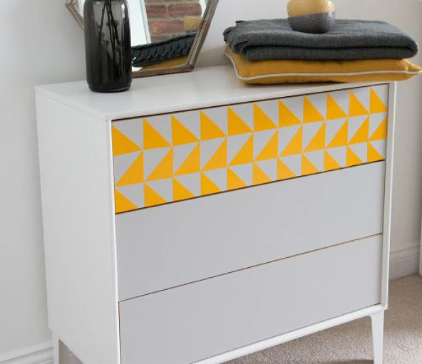 D-c-fix 346-0209 Parlak Koyu Sarı Kendinden Yapışkanlı Folyo - Resim 3