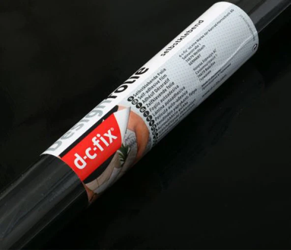 D-c-fix 346-0010 Parlak Düz Siyah Kendinden Yapışkanlı Folyo - 8