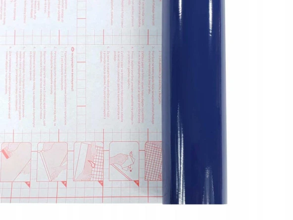 D-c-fix 346-0689 Parlak Lacivert Kendinden Yapışkanlı Folyo (45cm x 1mt) - 3