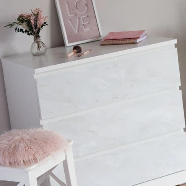 D-c-fix 346-8178 Mat Mermer Desen Yapışkanlı Folyo (67,5cm x 2mt) - Resim 8