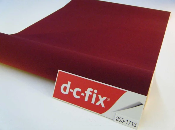D-c-fix 348-0006 Kendinden Yapışkanlı Bordo Kadife Folyo - 2