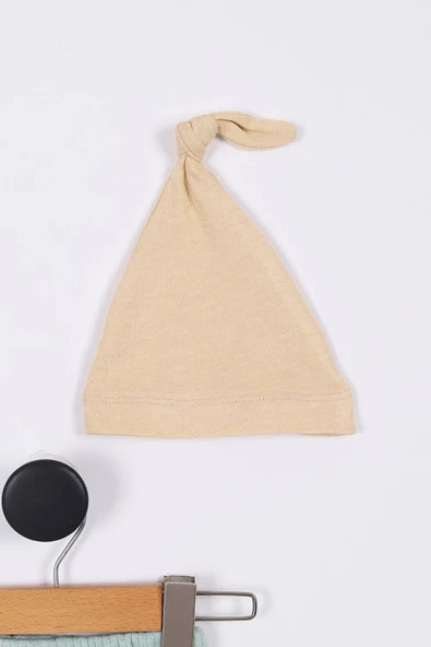 Müslin Tavşan Desenli Kız Bebek Hastane Çıkışı Bebek Kıyafetleri Yenidoğan Hastane Çıkış Seti 4'lü - 6