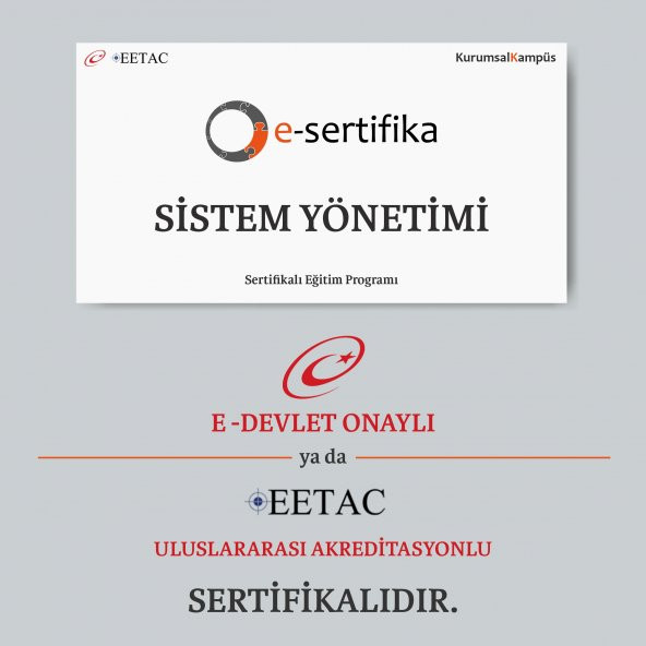 Sistem Yönetimi Eğitimi - 1