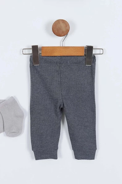 Ayı Desenli Müslin Erkek Bebek Hastane Çıkışı Bebek Kıyafetleri Yenidoğan Hastane Çıkış Seti 4'lü - 9