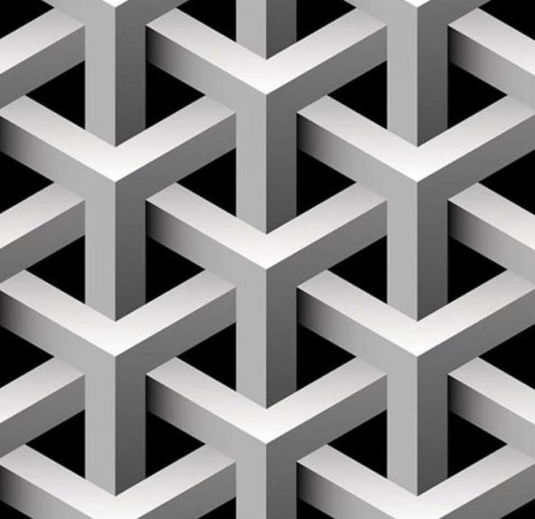 3D Art 7003 3 Boyutlu Duvar Kağıdı - 1