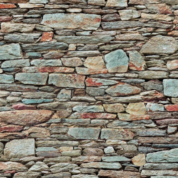 Vision 209-A Doğal Taş Desenli Duvar Kağıdı - 2