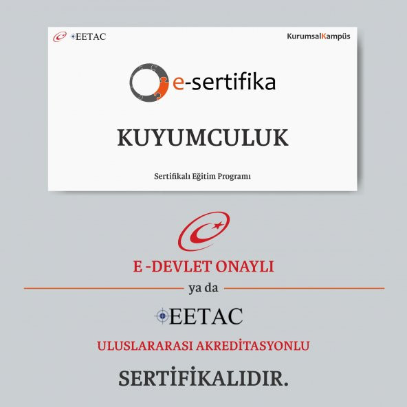 Kuyumculuk Eğitimi - 1