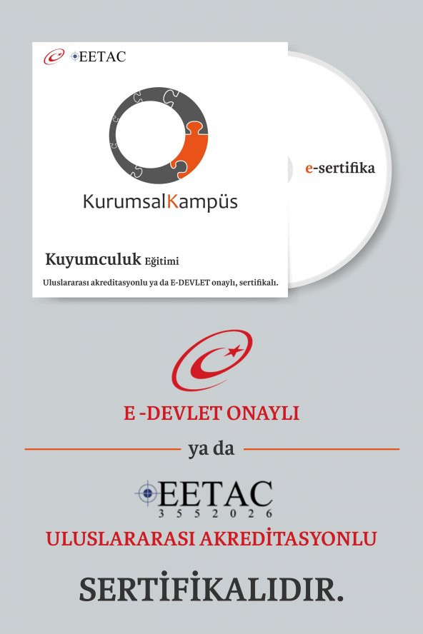 Kuyumculuk Eğitimi - 2