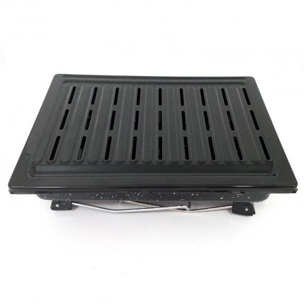 Portatif Katlanır Ayaklı Mangal Orta Boy Piknik Barbekü Mangal - 5