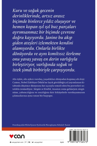 Can Yayınları Sürgün Ve Krallık / Albert Camus / / 9789750756573 - 4