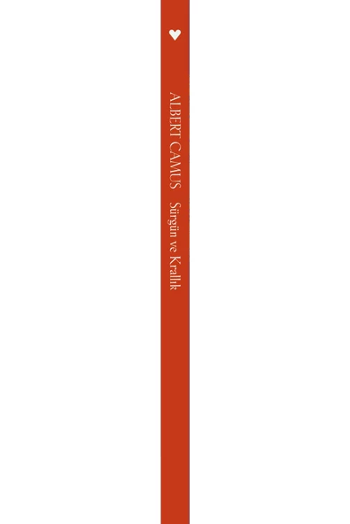 Can Yayınları Sürgün Ve Krallık / Albert Camus / / 9789750756573 - 2