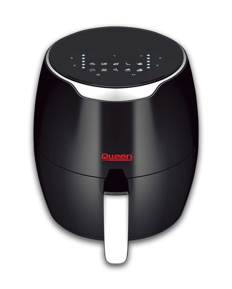 Queen Smartfryer XL Airfryer 5LT Dokunmatik Yağsız Sıcak Hava Fritözü