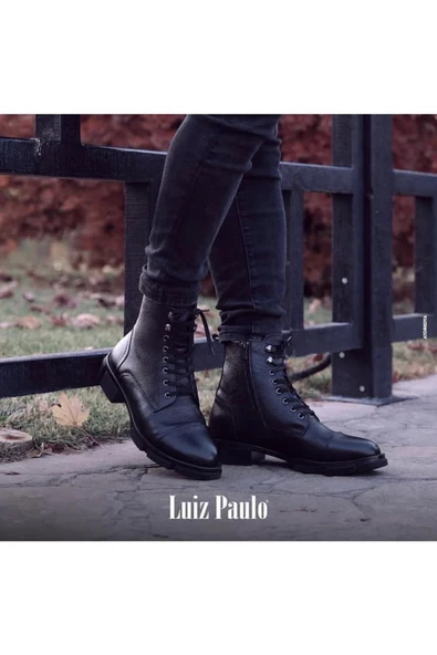 Luizpauloshoes 9105 Erkek Hakiki Deri Bot