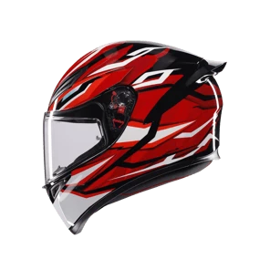 AGV K1 S LION BLACK  RED  WHİTE CONFİGURATİON KASK