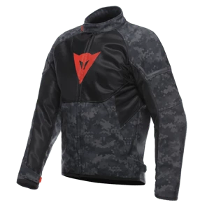 DAINESE IGNITE CAMO GRAY BLACK FLUO RED