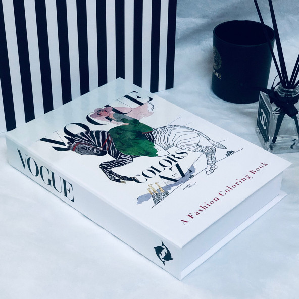 VOGUE OPENABLE DECORATIVE BOOK BOX - 2
