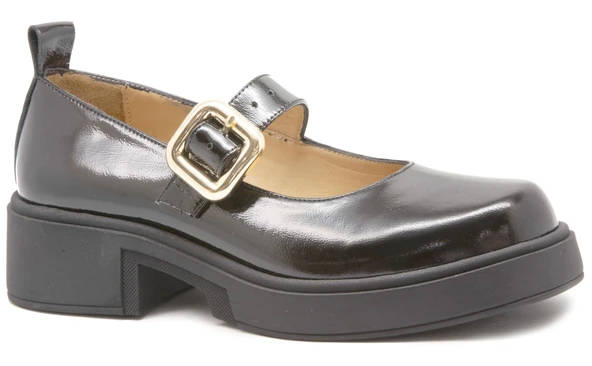 Gedikpaşalı Rch 25K 4444 Siyah Rugan Bayan Ayakkabı Kadın Casual ürün görseli