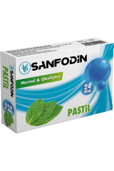 VİVUS Sanfodin C Vitamin Mentol Pastil (24 Adet)