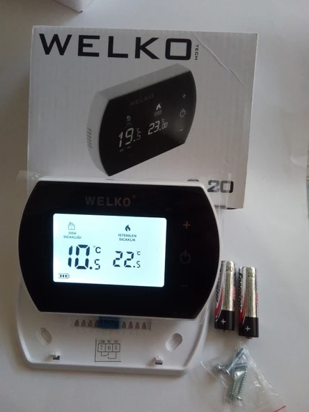 Welko Kablolu Dijital Oda Termostatı W20 S20 - 5