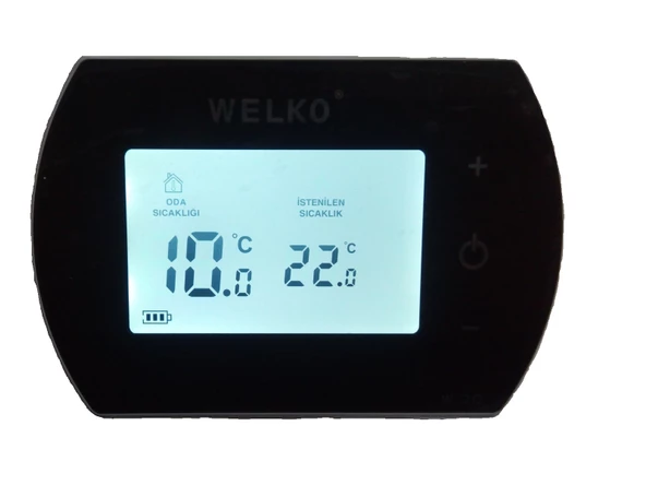 Welko Kablolu Dijital Oda Termostatı W20 S20