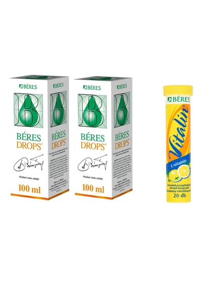 BERES Drops Plus 100 ML X 2 Adet - Beres Vitalin C Vitamini