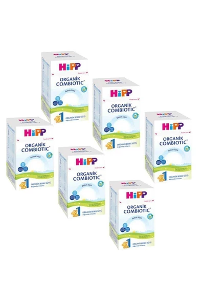 HİPP 1 Organik Bebek Sütü Combiotic 800 gr X 6 Adet - 2