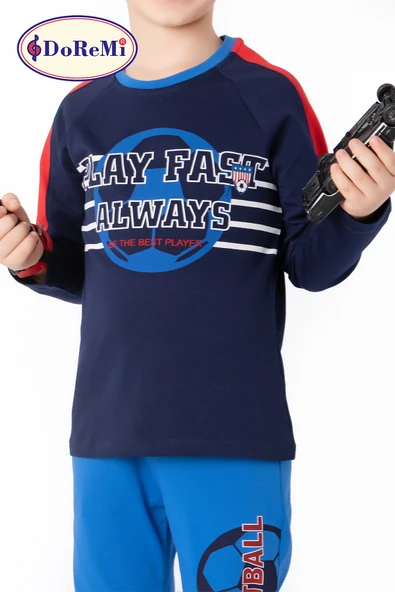 DoReMi Erkek Çocuk Pijama Takımı - 9