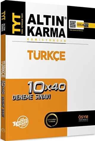 TYT TÜRKÇE 10X40 ALTIN KARMA DENEME